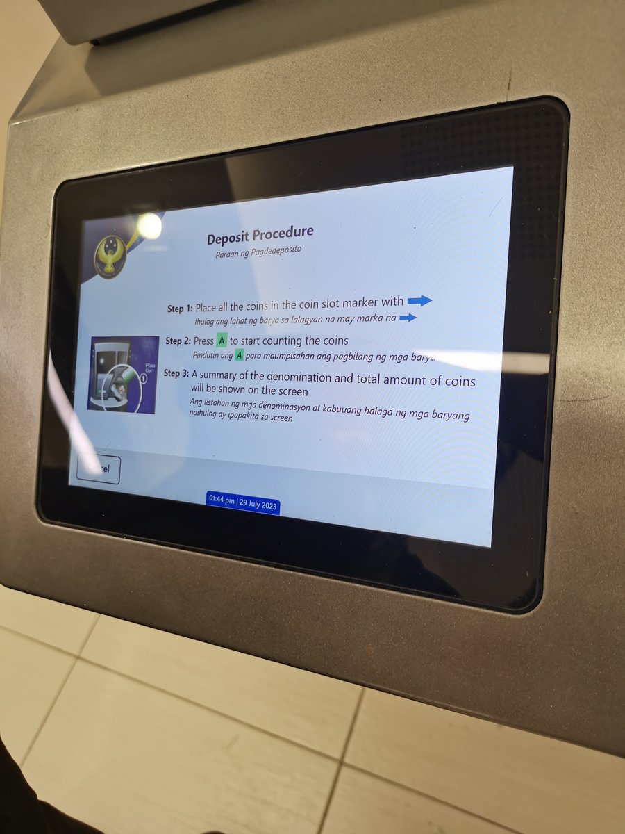 How to Deposit Coins at the Bank in the Philippines